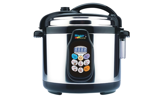 Picture of Multipurpose Electric Pressure Cooker Mega Cocina 5.3 Quarts